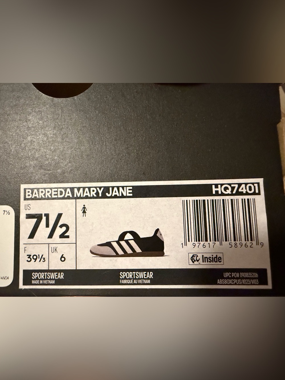 Adidas Barreda Mary Jane Sneakers - Picture 8 of 8